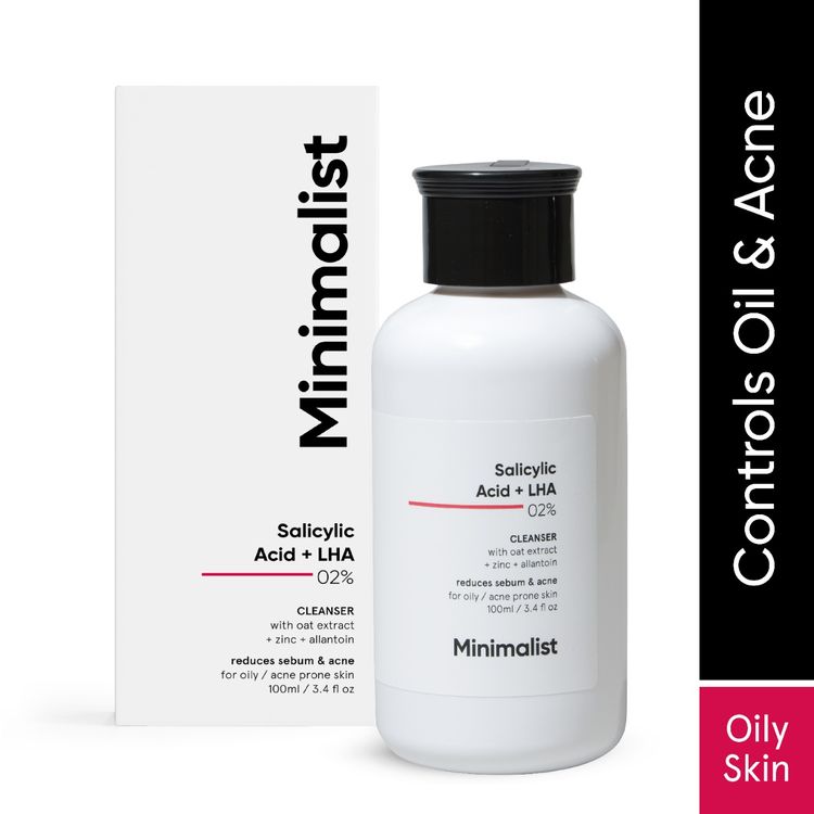Minimalist Salicylic Acid + LHA 2% Cleanser 100 ml.